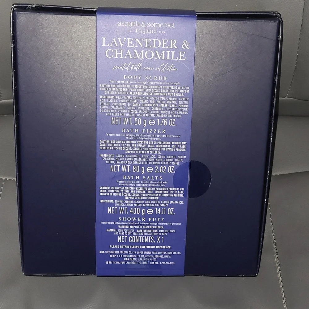 NWT Asquith & Somerset Lavender & Chamomile Bath Care Collection - Picture 5 of 7